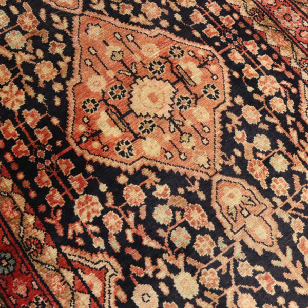قالیچه دستبافت مشک آباد (112×203) سانتیمتر-4