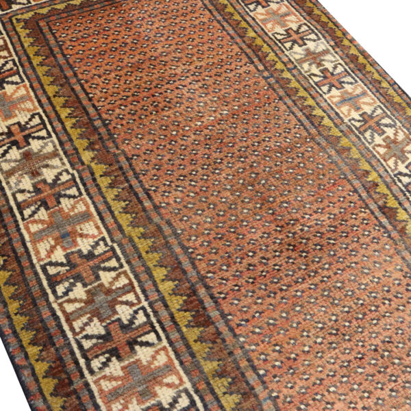 قالیچه دستبافت کردی قوچان (95×177) سانتیمتر-5
