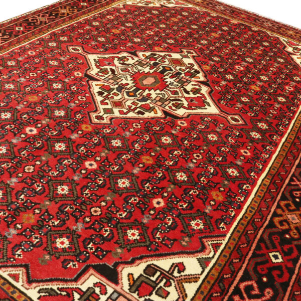 قالیچه دستبافت حسین آباد (155×211) سانتیمتر-8