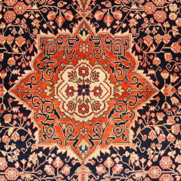 قالیچه دستبافت جوزان ملایر(136×213) سانتیمتر-5