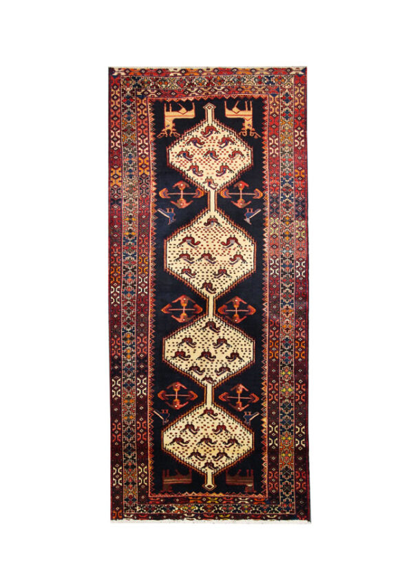 قالیچه دستبافت ساوه (131×302) سانتیمتر-1