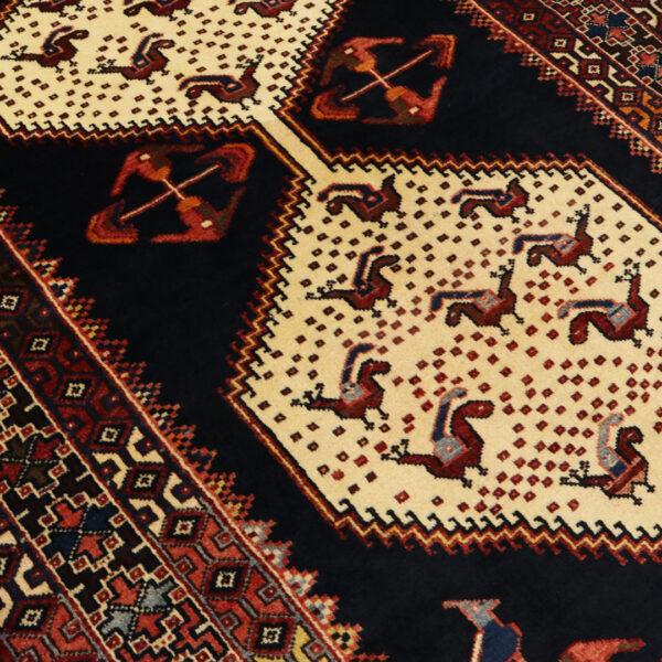 قالیچه دستبافت ساوه (131×302) سانتیمتر-5