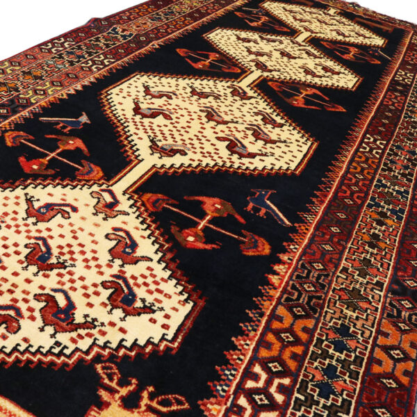 قالیچه دستبافت ساوه (131×302) سانتیمتر-8