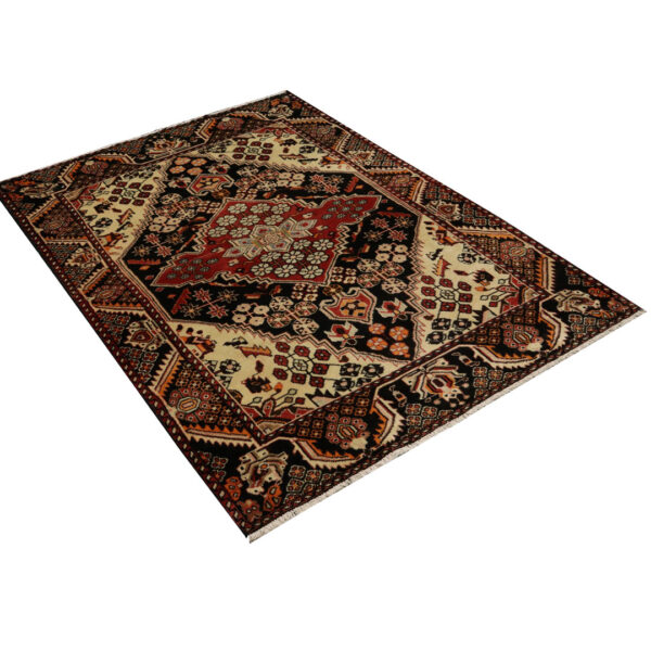 قالیچه دستبافت ساوه (142×216) سانتیمتر-4