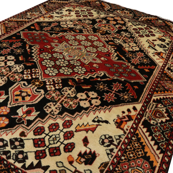 قالیچه دستبافت ساوه (142×216) سانتیمتر-7