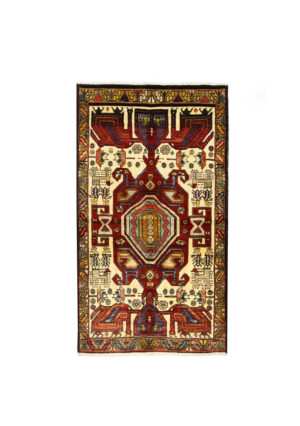 قالیچه دستبافت آذربایجان (107×191) سانتیمتر-1