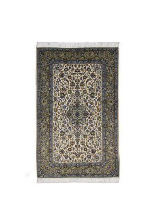 قالیچه دستبافت کرک کاشان (140×224) سانتیمتر-1