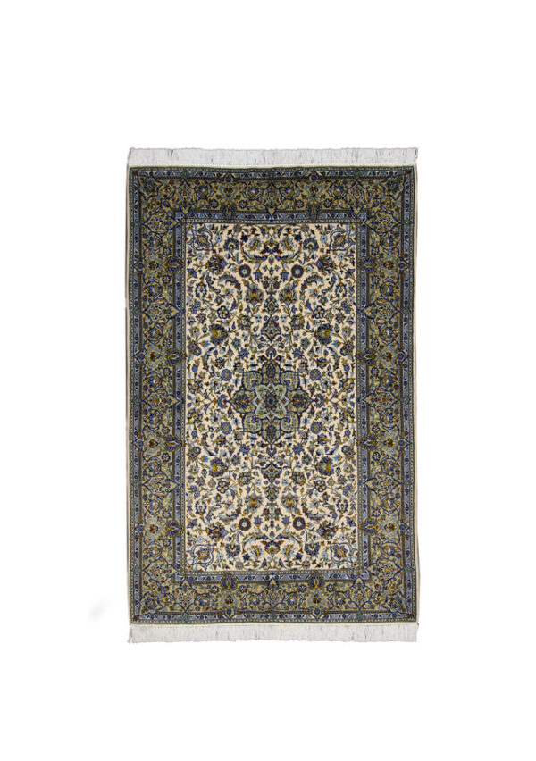 قالیچه دستبافت کرک کاشان (140×224) سانتیمتر-1