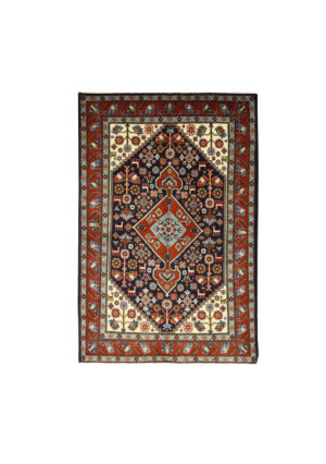 قالیچه دستبافت قشقایی (111×175) سانتیمتر-1