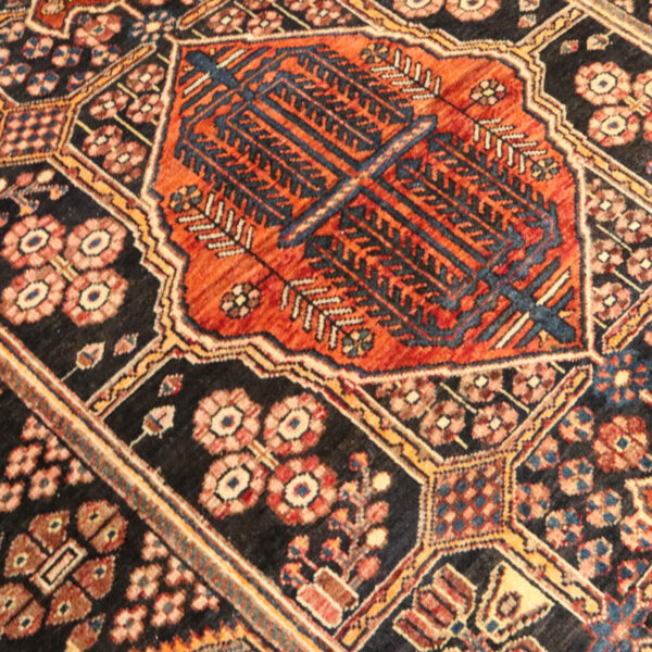 قالیچه دستبافت ساوه (133×206) سانتیمتر-5