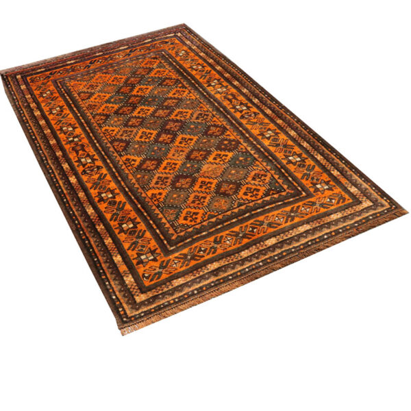قالیچه دستبافت کردی قوچان (120×182) سانتیمتر-4