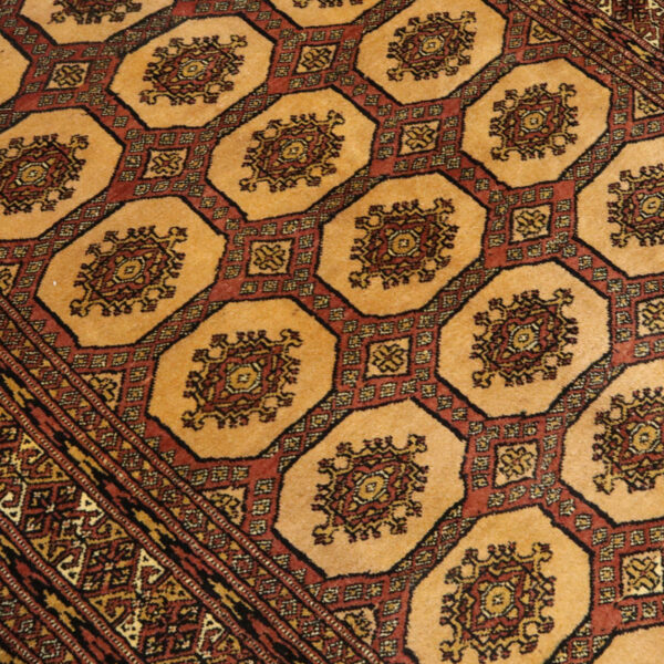 قالیچه دستبافت ترکمن پاکستان (118×192) سانتیمتر-5