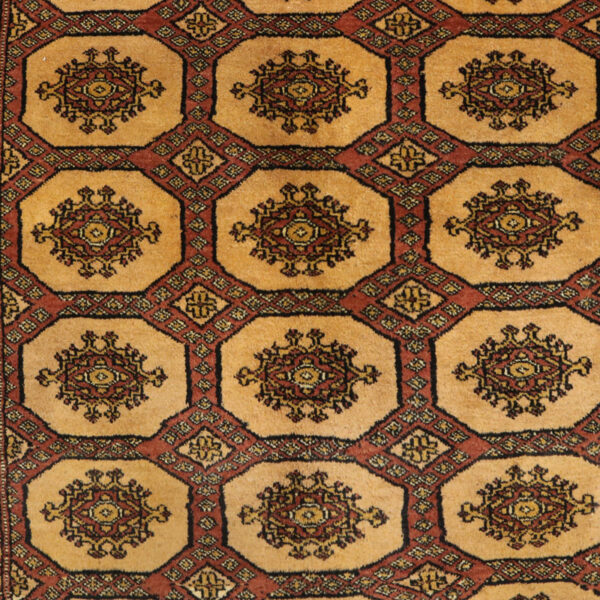 قالیچه دستبافت ترکمن پاکستان (118×192) سانتیمتر-6