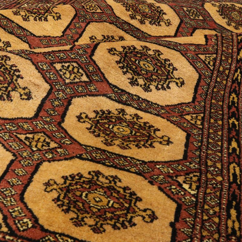 قالیچه دستبافت ترکمن پاکستان (118×192) سانتیمتر-2