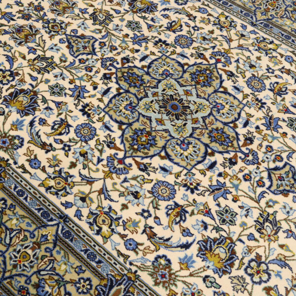 قالیچه دستبافت کرک کاشان (140×224) سانتیمتر-5