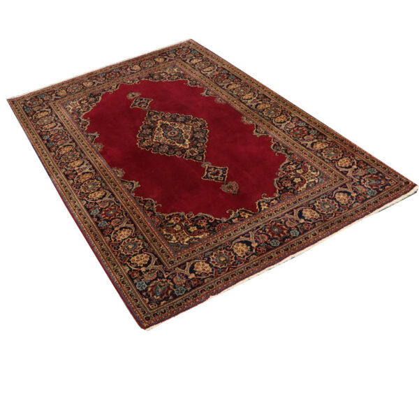 قالیچه دستبافت آنتیک کاشان (137×211) سانتیمتر-4