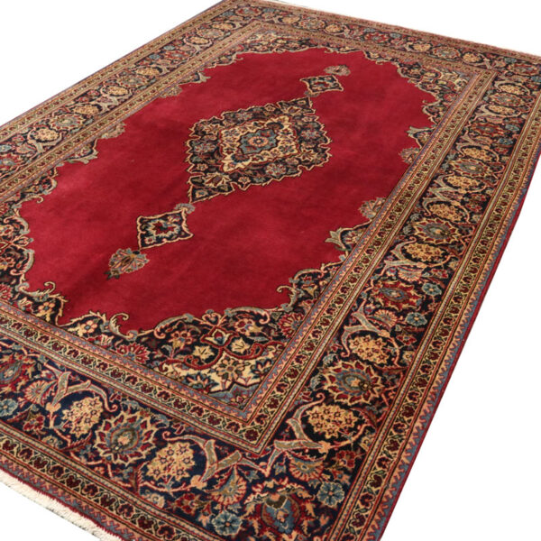 قالیچه دستبافت آنتیک کاشان (137×211) سانتیمتر-8