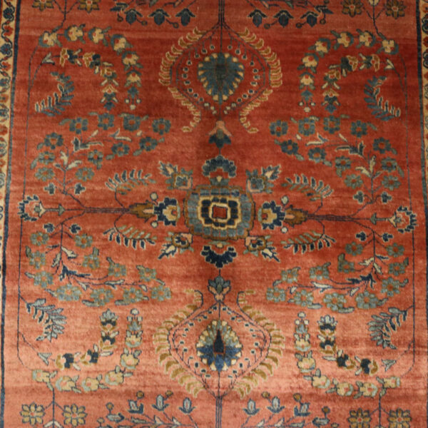 قالیچه دستبافت آنتیک کاشان (130×197) سانتیمتر-6