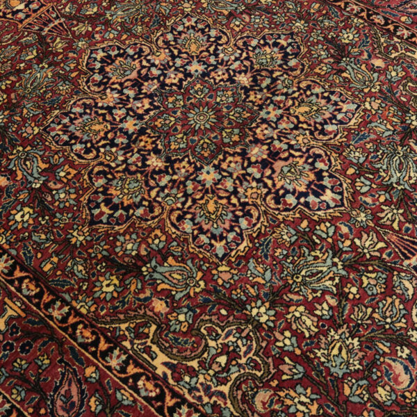 قالیچه دستبافت سمنان آنتیک (126×226) سانتیمتر-6