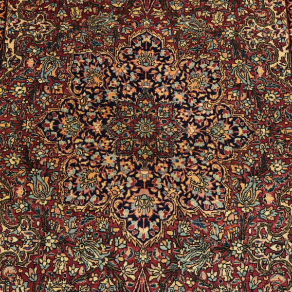 قالیچه دستبافت سمنان آنتیک (126×226) سانتیمتر-7