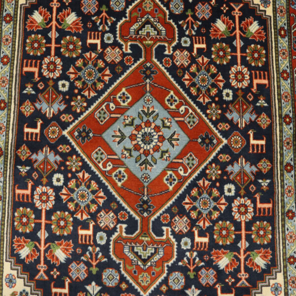 قالیچه دستبافت قشقایی (111×175) سانتیمتر-6