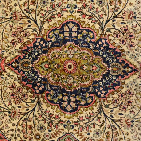 قالیچه دستبافت قم(146×200) سانتیمتر-6
