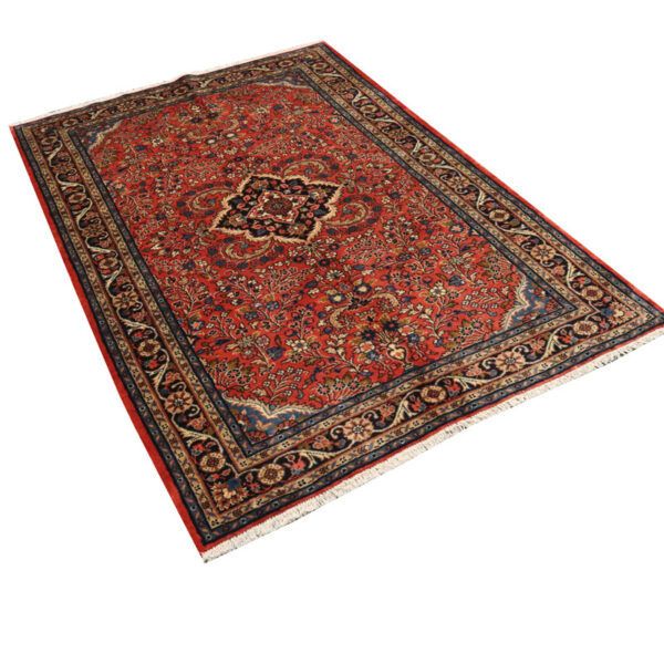 قالیچه دستبافت همدان (129×197) سانتیمتر-4