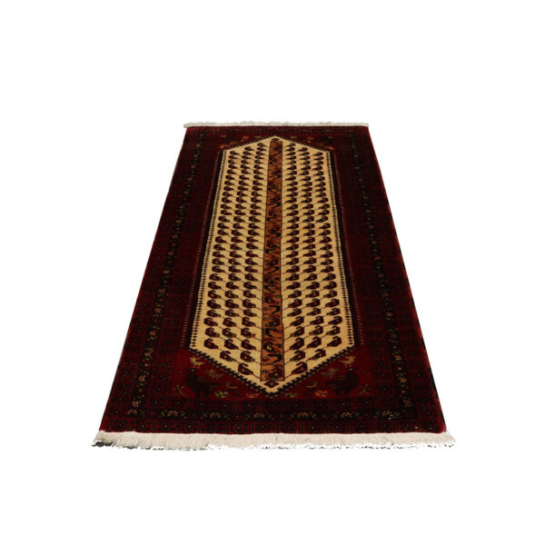 قالیچه دستبافت بلوچ (94×170) سانتیمتر-3