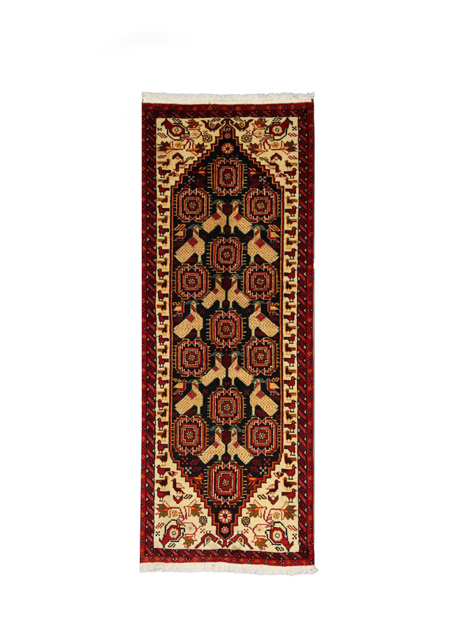 قالیچه دستبافت بلوچ (79×217) سانتیمتر -1