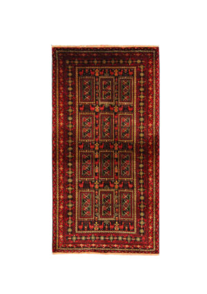 قالیچه دستبافت بلوچ (105×207) سانتیمتر-1