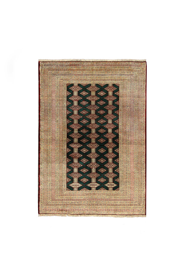 قالیچه دستبافت ترکمن (143×202) سانتیمتر-1