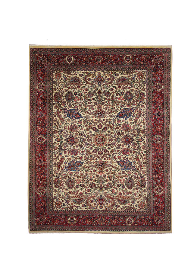 فرش دستبافت کاشمر (257×357) سانتیمتر-1