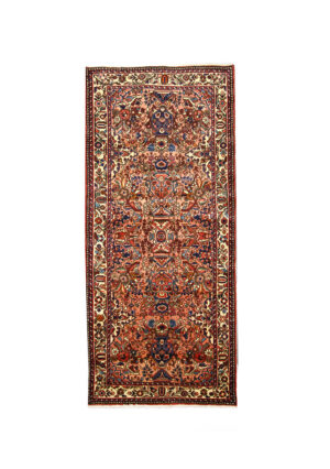 فرش دستبافت همدان مهرآباد (88×204) سانتیمتر-1