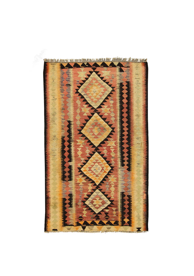 قالیچه دستبافت گلیم فارس (138×226) سانتیمتر-1