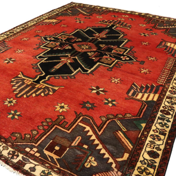 قالیچه دستبافت ساوه (167×215) سانتیمتر-8