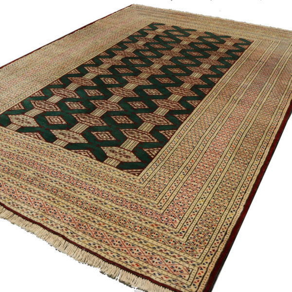 قالیچه دستبافت ترکمن (143×202) سانتیمتر-8