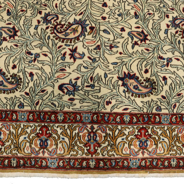 قالیچه دستبافت قم (138×214) سانتیمتر-7
