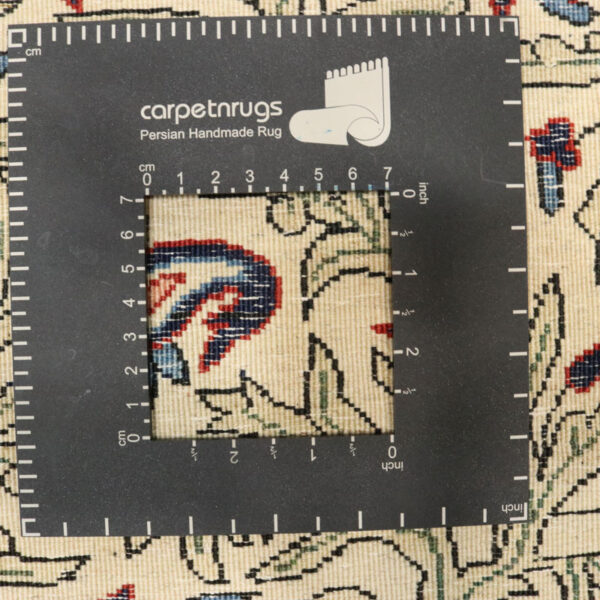 قالیچه دستبافت قم (138×214) سانتیمتر-10