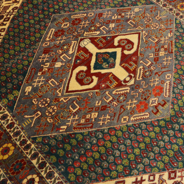 قالیچه دستبافت کردی قوچان (131×198) سانتیمتر-5