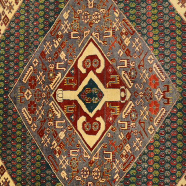 قالیچه دستبافت کردی قوچان (131×198) سانتیمتر-6