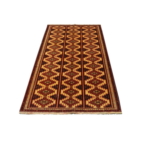 قالیچه دستبافت ترکمن (116×197) سانتیمتر-3