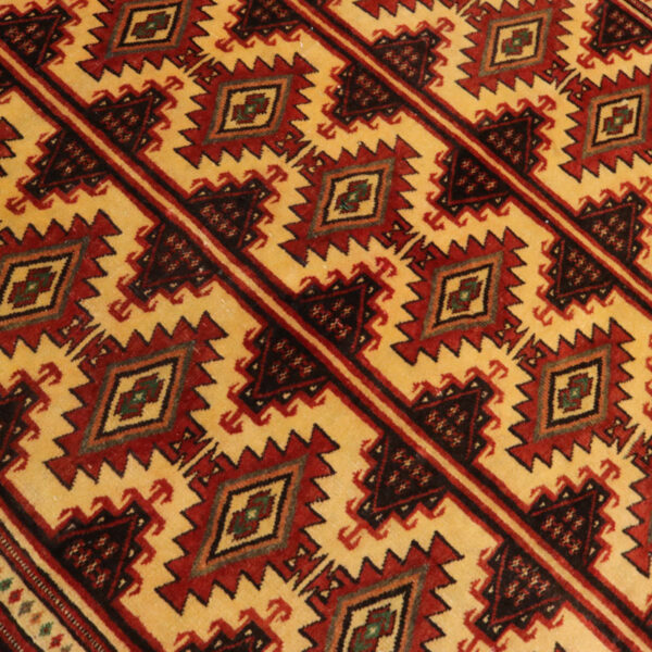قالیچه دستبافت ترکمن (116×197) سانتیمتر-5