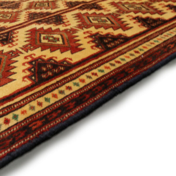 قالیچه دستبافت ترکمن (116×197) سانتیمتر-9