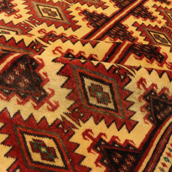 قالیچه دستبافت ترکمن (116×197) سانتیمتر-2