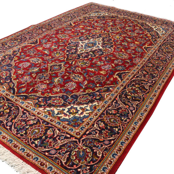 قالیچه دستبافت کاشان (141×217) سانتیمتر-7