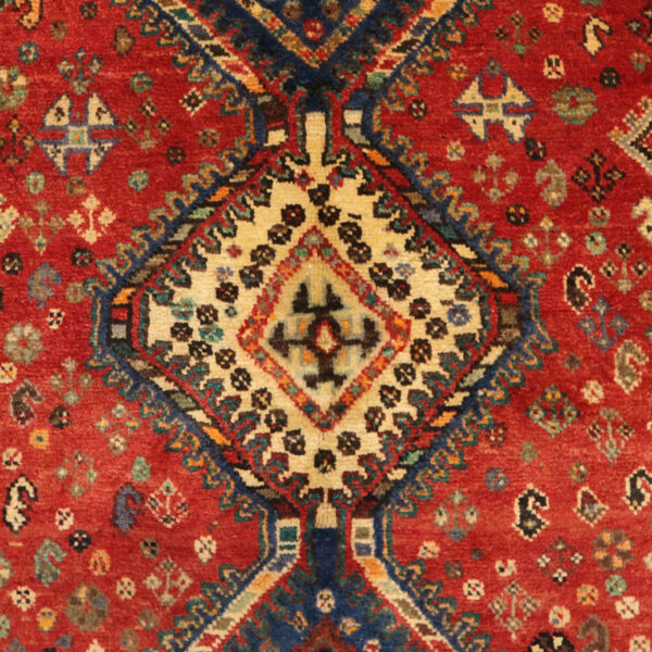 قالیچه دستبافت شیراز(129×249) سانتیمتر-6