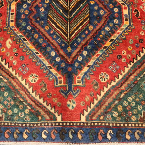 قالیچه دستبافت شیراز(129×249) سانتیمتر-7