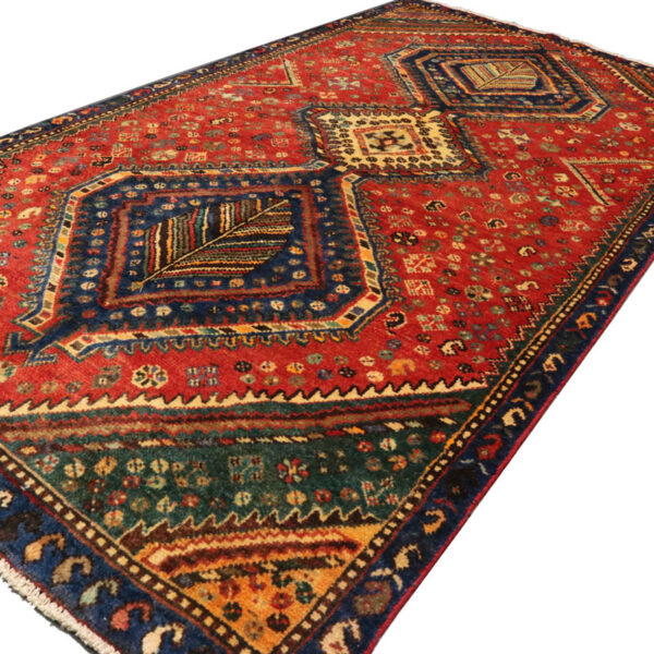 قالیچه دستبافت شیراز(129×249) سانتیمتر-8