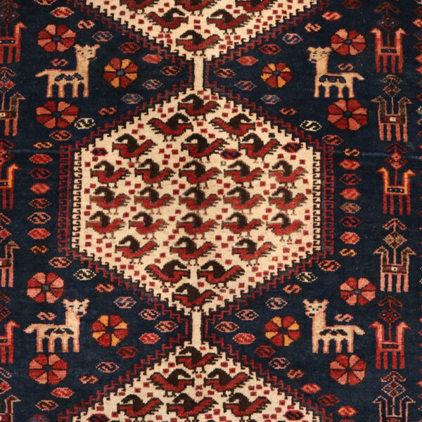 قالیچه دستبافت شهسون ساوه (160×304) سانتیمتر-6
