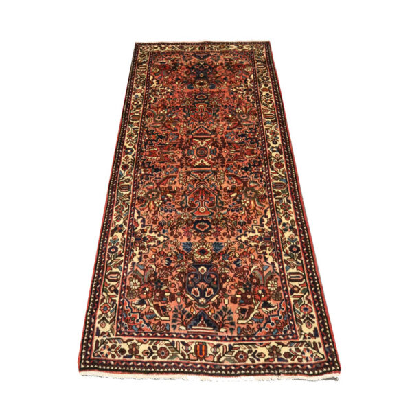 فرش دستبافت همدان مهرآباد (88×204) سانتیمتر-3
